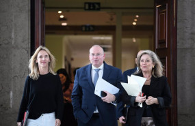ep la diputada del pp cayetana alvarez de toledo y el portavoz del pp en el congreso miguel tellado