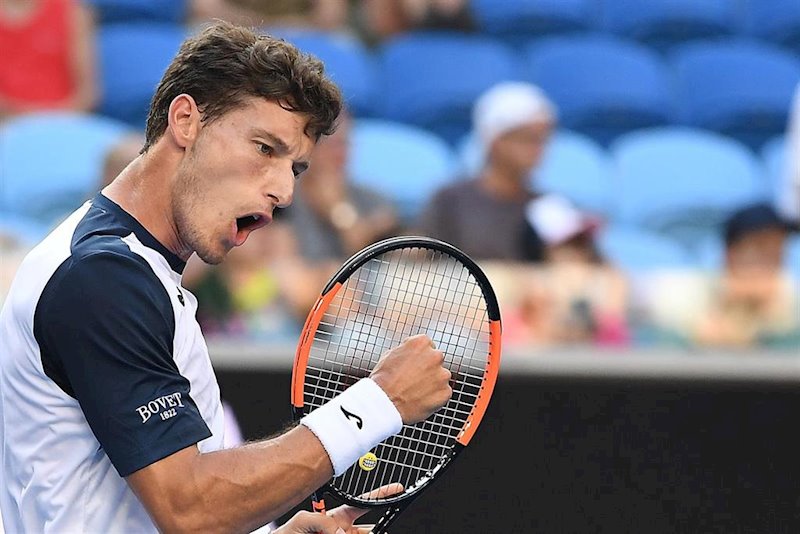 ep pablo carreno celebra un punto durante un partido ep pablo carreno celebra un punto durante un partido