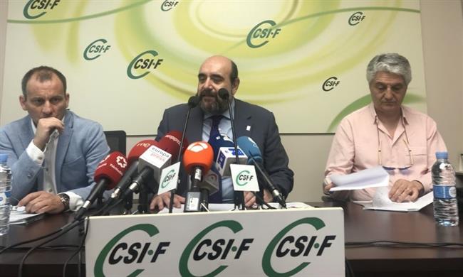 El presidente de CSIF, Miguel Borra, en el centro de la imagen | CSIF ep presidentecsif miguel borra encentrola imagen
