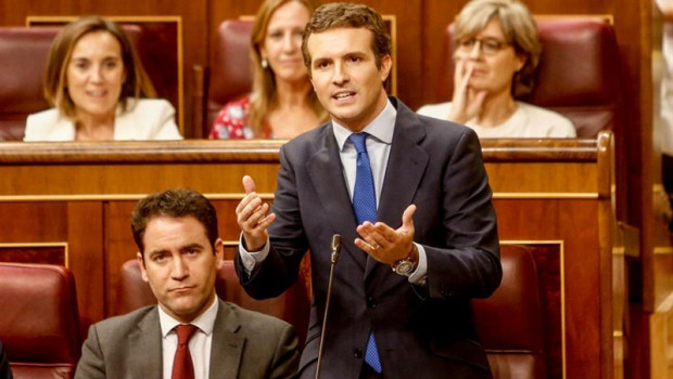 ep presidentepp pablo casado intervienesu escanola primera sesiondebateinvestidurala presidenciagobiernocongresolos diputados