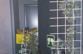 ep salida de seguridad obstruida en una de los locales desalojados por policia munciipal de madrid