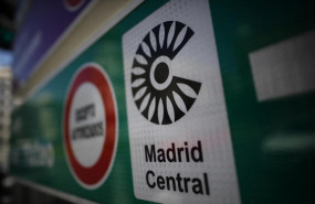 ep senaltraficomadrid centralla indicacion de circulacion prohibida excepto autorizados