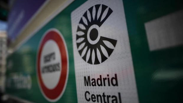 ep senaltraficomadrid centralla indicacion de circulacion prohibida excepto autorizados