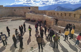 ep turistas en el castillo de santa catalina