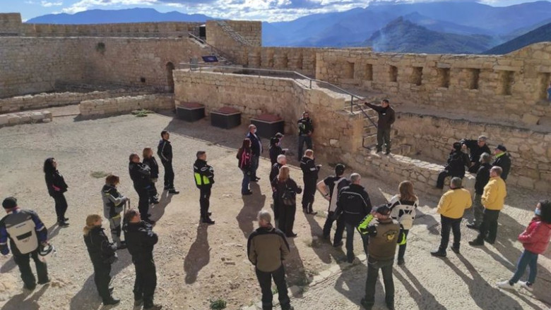 Turistas en el Castillo de Santa Catalina | AYUNTAMIENTO DE JAÉN ep turistas en el castillo de santa catalina