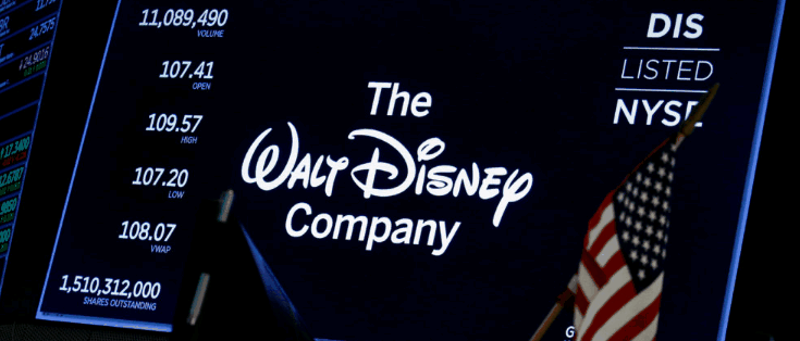 Disney cae con fuerza: no convence al mercado tras ganar un 46% menos en el trimestre