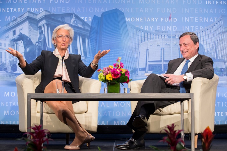 El dúo Draghi/Lagarde, personaje económico de 2019 para los lectores de Bolsamanía