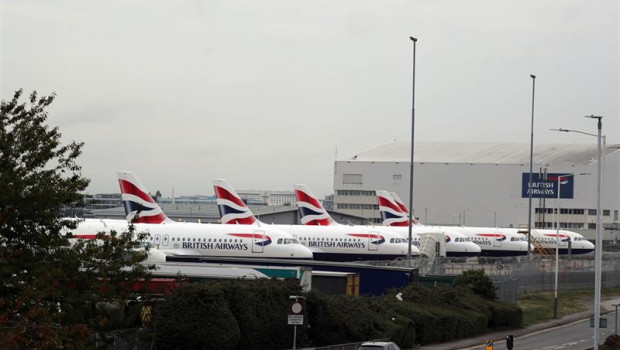 -/PA Wire/dpa ep 09 september 2019 england london british airways planes park at the engineering base at heathrow