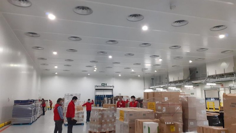 ep ahorramas cede a cruz roja un almacen logistico en mercamadrid