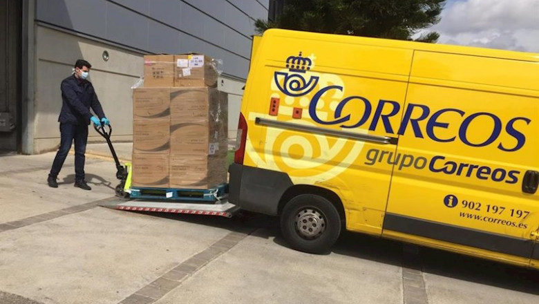 Almería.- Coronavirus.- Correos cierra una oficina para su desinfección y pone en cuarentena a sus trabajadores | CORREOS - Archivo ep almeria- coronavirus- correos cierra una oficina para su desinfeccion y pone en cuarentena a sus