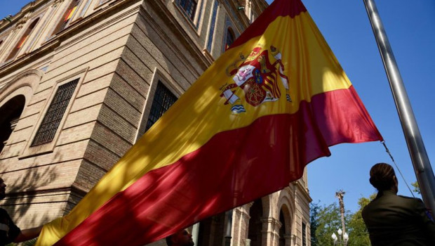 ep archivo   celebracion del dia de la fiesta nacional a 10 de octubre de 2025 en sevilla andalucia