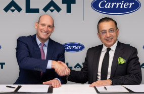 ep archivo   de izquierda a derecha el consejero delegado de carrier corporation david gitlin y el