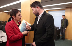 ep archivo   el portavoz de erc en el congreso de los diputados gabriel rufian y la portavoz de eh