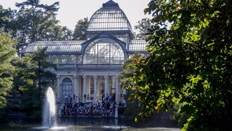 ep archivo vista del palacio de cristal en el parque del retiro a 4 de septiembre de 2022 en ep archivo vista del palacio de cristal en el parque del retiro a 4 de septiembre de 2022 en