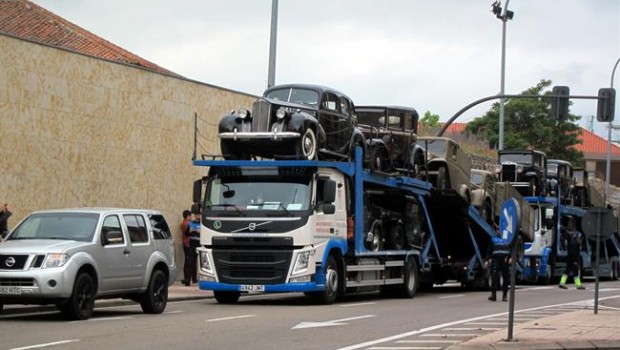 ep camionescoches de epoca llegansalamancala peliculaamenabar