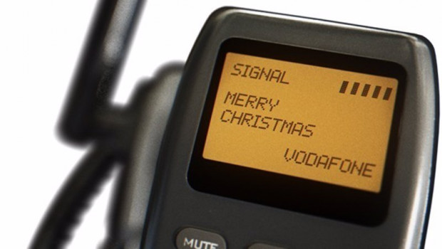 ep captura del primer sms del mundo enviado por vodafone en 1992 y que ahora sera subastado en