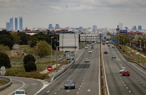 ep carretera de madrid fotografiada el 27 de marzo