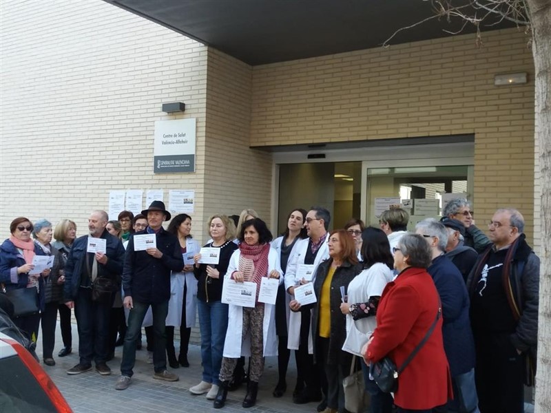 ep concentracion en centro de salud alfahuir
