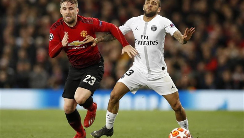 ep dani alvesdisputabalonluke shawmanchester unitedla ligacampeones 2018-19