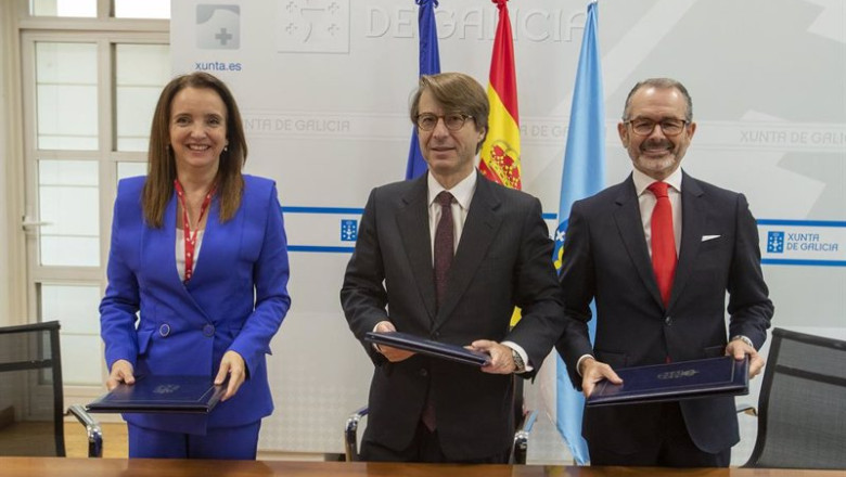 ep el conselleiro de facenda e administracion publica miguel corgos y la directora territorial del ep el conselleiro de facenda e administracion publica miguel corgos y la directora territorial del