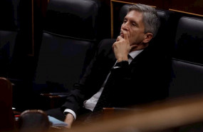 ep el ministro del interior fernando grande-marlaska durante el pleno celebrado este miercoles en el