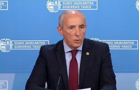 ep el portavoz del gobierno vasco josu erkoreka en una comparecencia