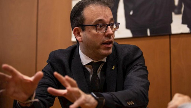 ep el portavoz del pdecat en el parlament de catalunya marc solsona durante su entrevista con europa