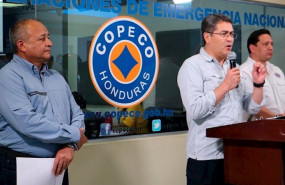 ep el presidente de honduras juan orlando hernandez