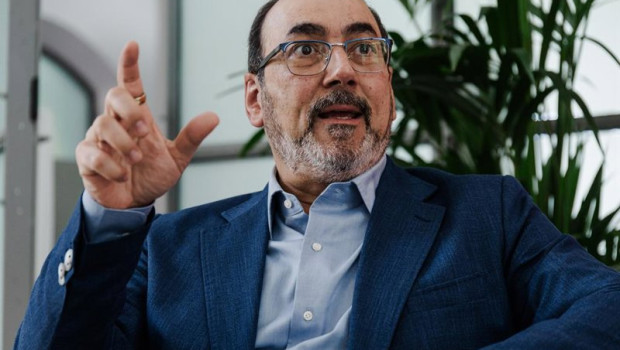 ep el presidente ejecutivo de caf sergio diaz granados durante la sesion inaugural de los dialogos