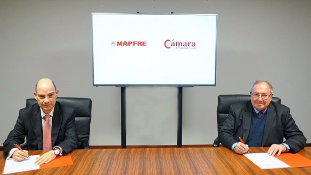 ep el vicepresidente de mapfre y ceo de iberia jose manuel inchausti izq y el presidente de la