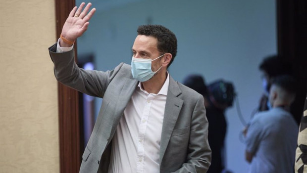 ep el vicesecretario general y portavoz nacional de ciudadanos edmundo bal a su llegada a una