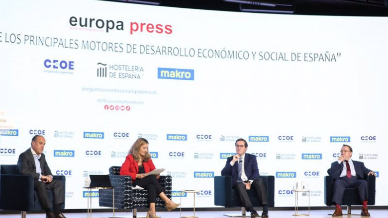 Encuentro Informativo Makro ‘La hostelería, uno de los principales motores de desarrollo económico y social de España’ | Marta Fernández Jara - Europa Press ep encuentro informativo makro la hosteleria uno de los principales motores de desarrollo economico
