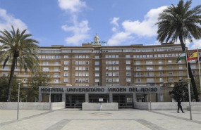 ep fachada del hospital universitario virgen del rocio al final de la segunda semana del estado de