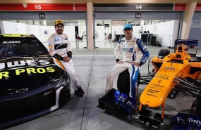 ep fernando alonso jimmie johnson nascar