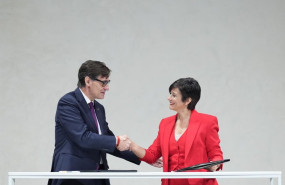 ep i d el presidente de la generalitat salvador illa y la ministra de vivienda y agenda urbana