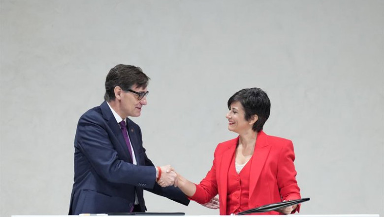 ep i d el presidente de la generalitat salvador illa y la ministra de vivienda y agenda urbana