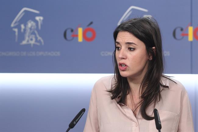 Irene Montero registra la petición de reprobación de Dolors Montserrat | EP ep irene montero registrapeticionreprobaciondolors montserrat