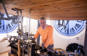 ep jesus lopez el relojero del reloj de la puerta del sol o reloj de gobernacion de la casa de