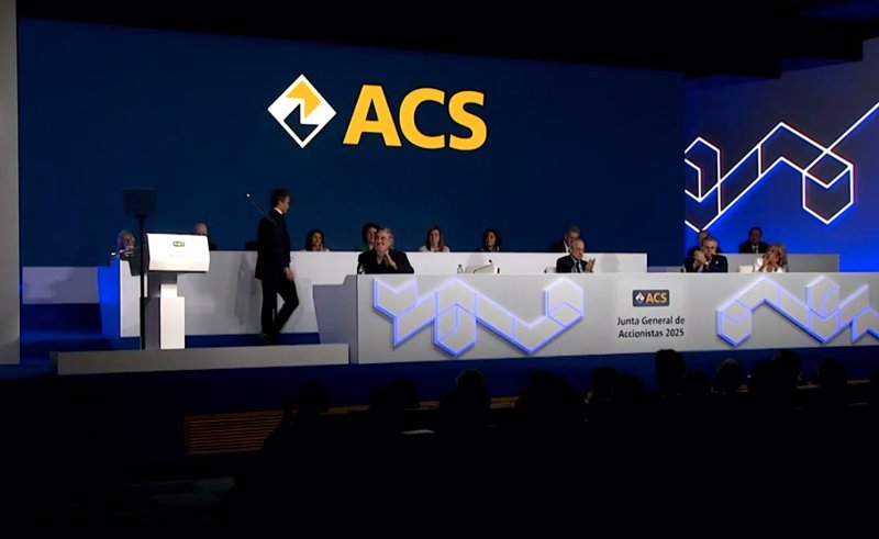ACS obtiene un beneficio neto de 450 millones en el primer semestre de 2025, un 8,1% más