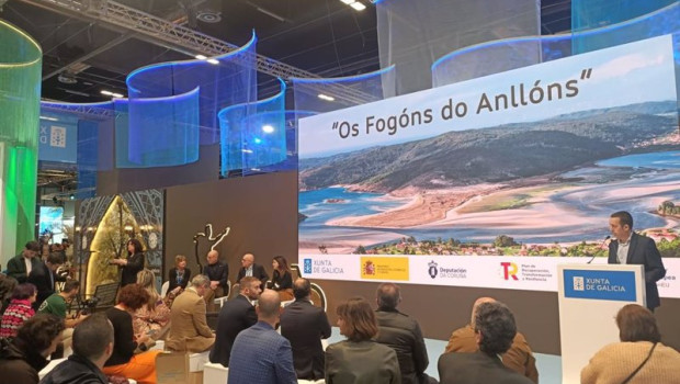 ep la diputacion de a coruna presenta os fogons do anllons en la feria internacional del turismo