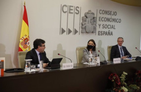 ep la ministra de industria reyes maroto en la presentacion de un informe del ces sobre la industria