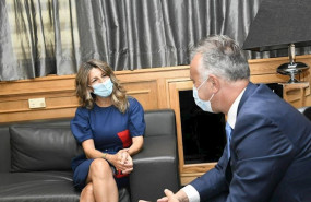 ep la ministra de trabajo yolanda diaz en canarias