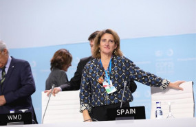ep la ministra para la transicion ecologica en funciones teresa riberaen la ceremonia de