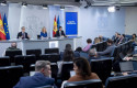 ep la ministra portavoz de educacion formacion profesional y deporte pilar alegria centro durante