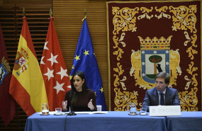 ep la vicealcaldesa de madrid begona villacis y el alcalde de madrid jose luis martinez-almeida