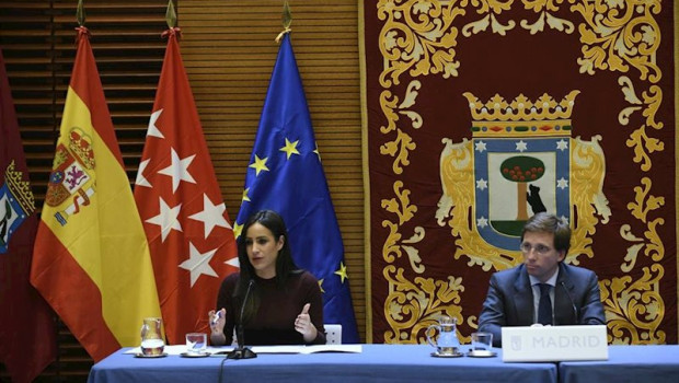ep la vicealcaldesa de madrid begona villacis y el alcalde de madrid jose luis martinez-almeida
