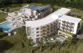 ep maqueta del nuevo hotel que melia y summun hotel group abriran en santa pona en 2026