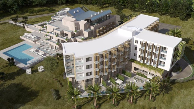 ep maqueta del nuevo hotel que melia y summun hotel group abriran en santa pona en 2026