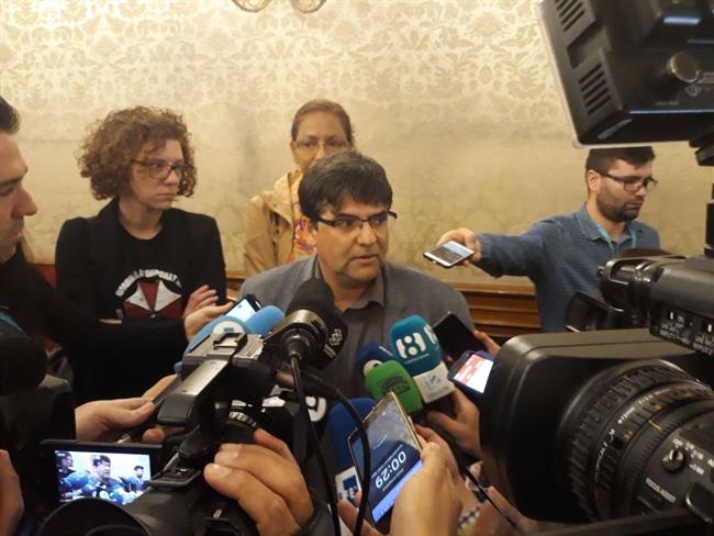 Miguel Ángel Pavón atiende a los medios este jueves | EUROPA PRESS ep miguel angel pavon atiendelos mediosjueves
