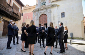 ep presidente del pp paco nunez en el acto del pp en toledo por el dia de castilla-la mancha